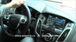 Montáž GPS navigace TID-C150-S100 do Ford Focus, parkovací kamera, DVR