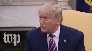 WATCH: Trump meets with Paraguay's president after House panel passes impeachment articles