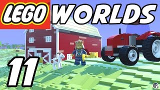 LEGO Worlds - E11 - AMAZING FARM BIOME!! (Gameplay Playthrough 1080p60)