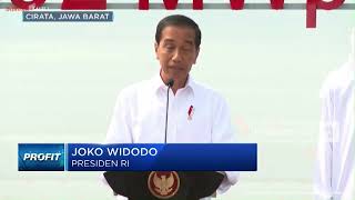Sah! Jokowi Resmikan PLTS Terapung Cirata Terbesar di ASEAN