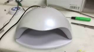 Не горят светодиоды в лампе для ногтей
