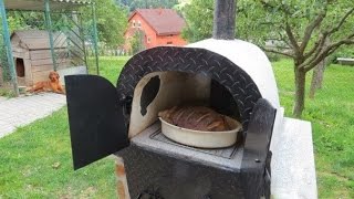 Уличная Печь своими руками. Печь из старой ванны.