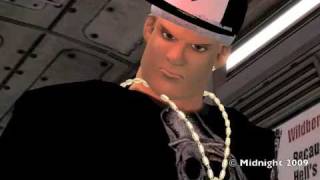 Dark MsStress: Extended Subway Scene TG Transformation (Second Life Machinima)