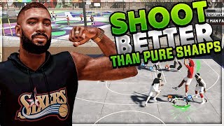 MY BUILD MAKES MORE THREES THAN PURE SHARPS. NBA 2K19 MyPARK Mode |Gameplay | iPodKingCarter
