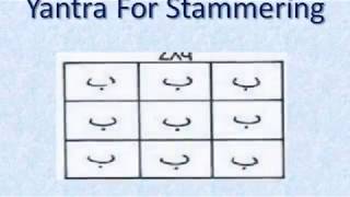 How to Remove Stammering Yantra