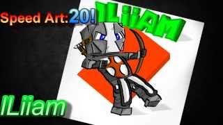 Minecraft Avatar Speed Art: #20: lLiiam!!!! :D