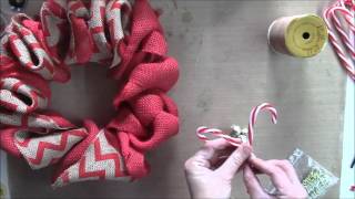 Christmas wreath using Wire Hangers DT Nov KS4U