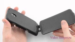 Чехол Milkco раскладной черный для Samsung Galaxy Nexus I9250