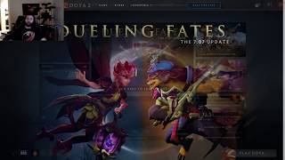 Dota 2 7.07 First Impressions with SUNSfan and himself