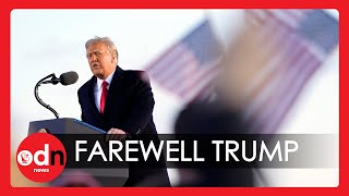 Donald Trump Farewell: Small Send-Off at Joint Base Andrews After Pentagon Rejects Military Parade