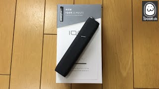 【アイコス】連続喫煙が可能に!! IQOS 3 MULTIの紹介
