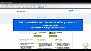 SAP Crystal Dashboard Design Xcelsius: Graficos