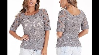 Летняя Кофта Крючком для Женщин 2019 / Summer Hoodie for Women /Haken Sommerjacke für Damen