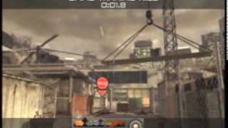 MW2 BEST THROWING KNIFE /NUT SHOT (LOL)