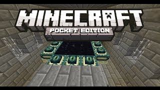 [0.17.0] Minecraft Pocket Edition - How to Make an End Portal Tutorial!