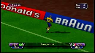 Simulación MEX-BRA de Mundial de Rusia 2018 en FIFA Road to World Cup 98