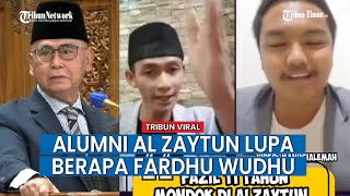 Bangga 11 Tahun Mondok di Ponpes Al Zaytun, saat Ditanya Ada Berapa Fardhu Wudhu Bingung