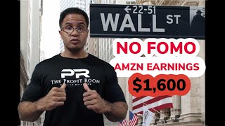 How To Trade AMZN (Amazon) Earnings - Day Trading Stock Options - No FOMO