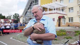 Лукашенко: Ты мне кролика принесла! Вам не жалко мне его?