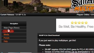 Rogor Gadmovwerot San Andreas Multi-Player