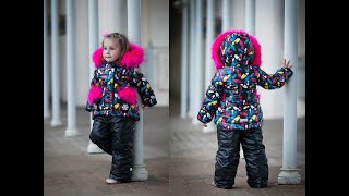 Фабрика Горицкой .Зимний костюм для девочки Илона.