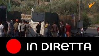 Incendio campo profughi Moria, la situazione a Lesbo