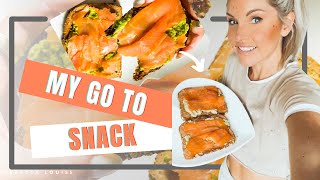 My GO TO Mid Morning Snack - How To Make AVOCADO TOAST | Rebecca Louise