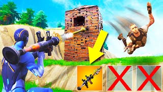 ONE GUN ONLY CHALLENGE! (Fortnite Battle Royale)