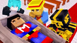 FINJO MI PROPIA MUERTE EN MINECRAFT TROLL ?