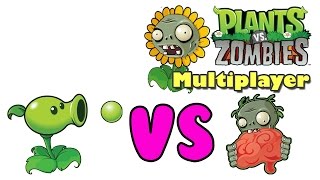 Прохождение Plants vs Zombies - МУЛЬТИПЛЕЕР - НАСТЯ против АНДРОМАЛИКА