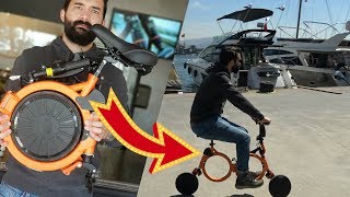 ÇANTAYA SIĞAN ELEKTRİKLİ MOTOSİKLET ?