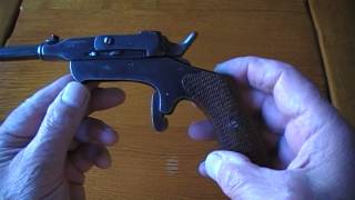 Pistolet de tir système Warnant