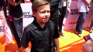 Jackson Brundage Talks 'One Tree Hill' at iParty with Victorious Premiere!