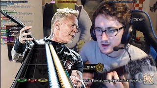 METALLICA... but every harmonic is OVERCHARTED!