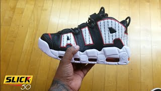Quick shot: Nike More Uptempo "pinstripe"