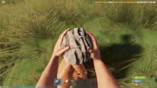 Rust выживание на мод. сервере MaxObra. Строительство дома. Rust#7