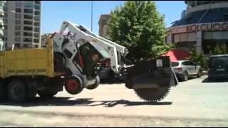 bobcat loading