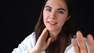 Sore Neck Exam and Treatment - ASMR - Gloves - Light