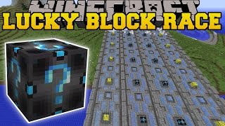 Minecraft: EXTREME FURY LUCKY BLOCK RACE - Lucky Block Mod - Modded Mini-Game