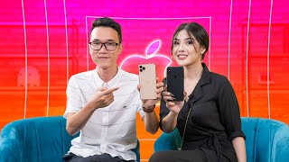 Gặp em gái xinh xắn thích mua iPhone