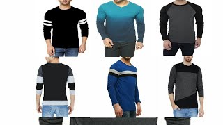Stylish Full Sleeve T Shirt For Men Under Rs 500