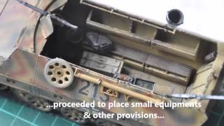 Half Track Sd.Kfz.251/1 Hanomag 1/35 Build Sequence