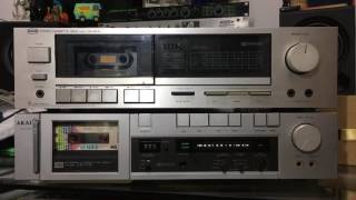 Teste Tape Deck Akai cs-f12