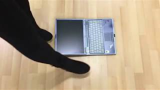 Girl crush laptop with high heels boots