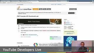 YouTube Developer's Live: Getting HELP with YouTube APIs