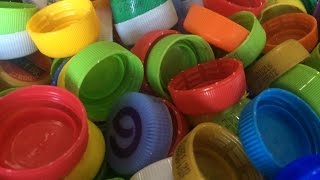 ЧТО МОЖНО СДЕЛАТЬ ИЗ КРЫШЕК ОТ ПЛАСТИКОВЫХ БУТЫЛОК?