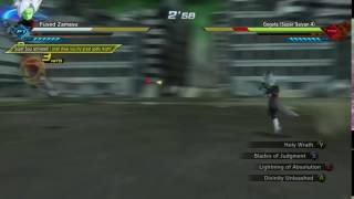 DRAGON BALL XENOVERSE 2- What if Fight - Gogeta (Super Saiyan 4) vs Fused Zamasu