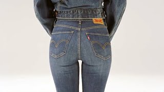 Джинсы с очень высокой посадкой Levi's Women's Mile High Super Skinny Jeans from aquamir kiev ua