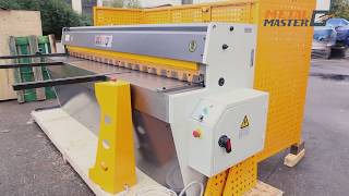 Электромеханическая гильотина Metal Master MSJ 2525. Сборка. Пусконаладка. Тестирование.
