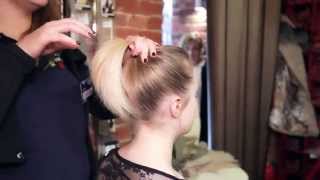 Накладная челка и хвост от HAIRSHOP